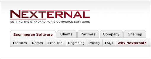 Nexternal Website Development - Small
