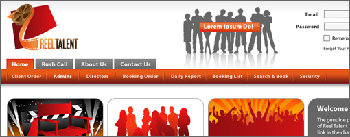 Reel Talent Website Development - Small