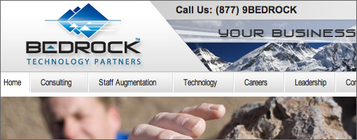 Bedrock Technology Partners Website Development - Small